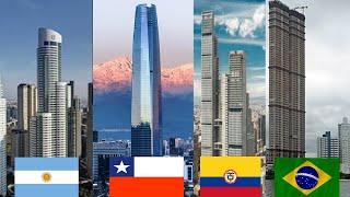 El rascacielo mas alto de cada país de Sudamérica 2021