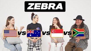 US vs Australia vs Singapore vs South Africa ENGLISH Pronunciation Differences!