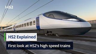 First look at HS2's state-of-the-art high speed trains