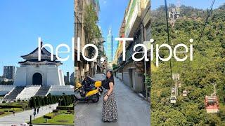 taiwan travel vlog  places to visit in taipei in 2023, where to eat