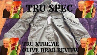 TRU SPEC OD GREEN TRU XTREME SHIRT REVIEW