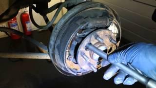 How to replace rear brake shoes (Full) Peter Finn