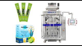 Samfull hydration electrolyte powder stick packaging machine