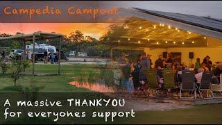 Campedia Campout - Completely OVERWHELMED with everyone's support. So much gratitude to you all..