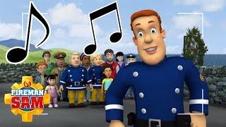 Fireman Sam Theme Song and Other Songs!  NEW Fireman Sam