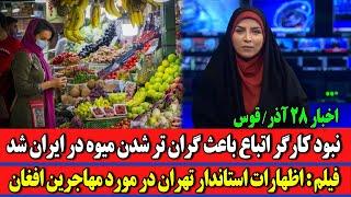 نبود کارگر مهاجر در باغ ها و تره بار باعث  گران تر شدن میوه در ایران شد | چند خبر مهاجرین