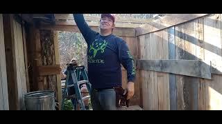 part 5 of wood shed build