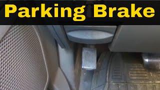 How To Use A Foot Pedal Parking Brake-Driving Tutorial