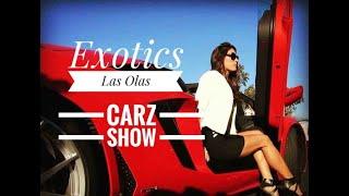  EXOTICS Cars ON LAS OLAS Nov 2021