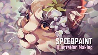 [Speedpaint] Wisterial | Krita Timelapse