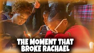 EMOTIONAL; RACHEL OTUOMA CRIES UNCONTROLLABLY AT OTUOMAS CANDLE LIGHTING