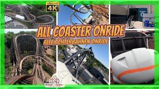 Movie Park - Alle Achterbahnen Onride – Movie Park Germany All Roller Coaster (Onride POV) Star Trek