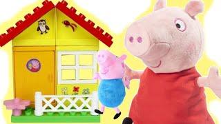 Peppa Pig Garden House Construction Set with George & Friends