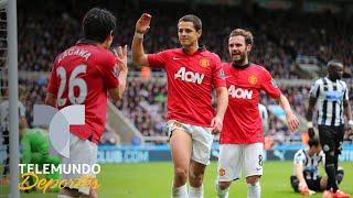 Todos los goles de Chicharito con el Man United a 10 años de su fichaje | Telemundo Deportes