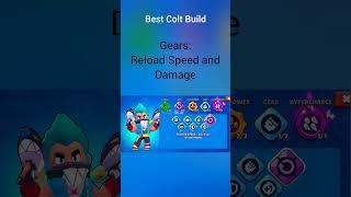 Best Colt Build Brawl Stars #fy  #brawlstars #shorts #colt #snakethug