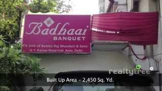 1543 Sq. Yd, Banquet Hall for Lease in G T Karnal Road Industrial Area, Ashok vihar, New Delhi