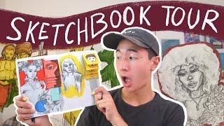 ⭐️ Sketchbook Tour 2021⭐️ College Art Student