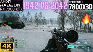 Battlefield 2042 PORTAL - 1942 vs 2042 - BATTLE OF THE BULGE CONQUEST 64 - GERMAN vs RUSSIAN FORCES