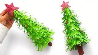  How to Make Christmas Tree  | Christmas Decoration Ideas | Easy 3D Christmas Tree Making Ideas