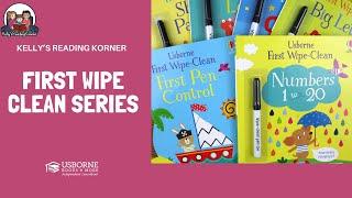 Usborne Books & More: First Wipe-Clean Series | Early Learning [Preschool]