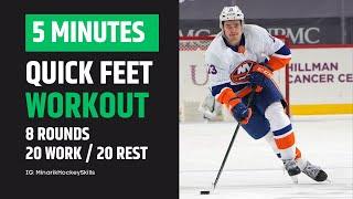 Improve Your Speed | 5 Minutes Tabata | Training For Ice Hockey Players