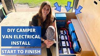 DIY Campervan Electrical Install START TO FINISH w/EXPLORIST.Life Wiring Kits | Van Build Series 12