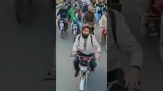 Hafiz Saad Hussain rizvi old video Riding in bike| Saad Hussain rizvi #shorts