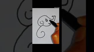 Elephant #howtodraweasy