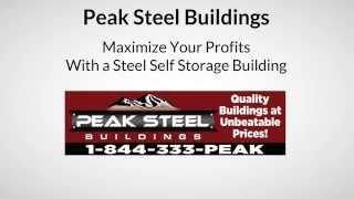 Steel Self Storage Buildings - Peak Steel Buildings