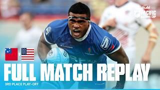 Goliaths battle for bronze! | Samoa v USA | Full Match Replay | Asahi Super Dry Pacific Nations Cup