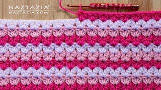 How to Crochet V-Stitch Cluster Pattern - Cute, Quick, and Easy Stitches for a Blanket and Scarf