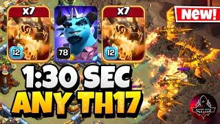 EPIC STRATEGY | TH17 Super Dragon Attack Strategy | TH17 Super Dragon | Best Th17 Attack Strategy