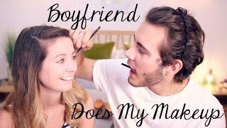 Boyfriend Does My Makeup | Zoella