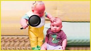 TOP Trending Baby Video: Funniest Twin Baby EVER!! 5-Minute Fails