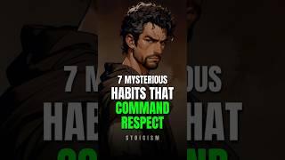 7 Mysterious Habits That Instantly Command Respect | Stoic Wisdom