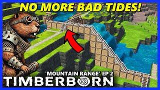 DAMS COMPLETED! No More BAD TIDES! TIMBERBORN Update 6 HARD Ep 2