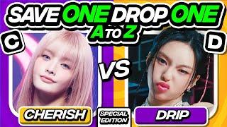 ⭐️ SAVE ONE DROP ONE KPOP A TO Z SPECIAL EDITION #3 | KPOP QUIZ GAME - FUN KPOP GAMES 2024