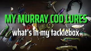 My Murray Cod Lures, What's in my tackle box