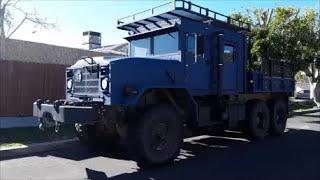 5 TON MILITARY 6X6 CREW CAB WALK THROUGH