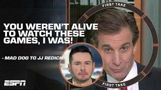 'You weren't even alive when these games were played'  Mad Dog & JJ Redick on NBA eras | First Take