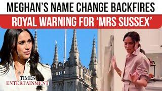 Meghan Markle WARNED: Royal Experts Break Down Why Using ‘Sussex’ Could Backfire BADLY in the UK