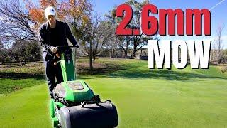 Is This Overkill? Mowing my Lawn at 2.76mm (0.109 inches)