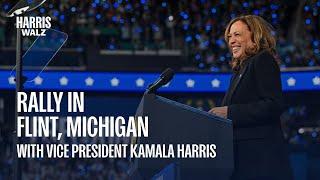 Rally in Flint, MI for VP Kamala Harris | Harris-Walz 2024