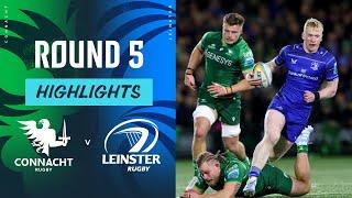 Connacht v Leinster| Highlights | Round 5 | URC 2024/25