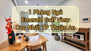 Cho Thuê Căn Hộ 1 Phòng Ngủ 53m2  Emerald Golf View Cao Nhất Thuận An