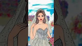 Cute girl coloring drawing ideas||amazing work for you||#art #drawing #artisticdesign #fashion