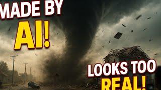 AI-Generated Tornado Compilation: Unreal Footage of Nature’s Fury!