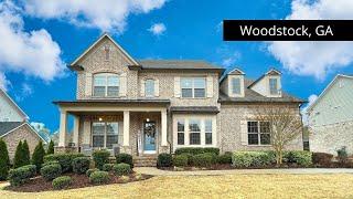 Home for Sale in Woodstock - 6 bedrooms - 5 baths - finished basement #AtlantaHomesForSale