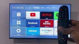 VITRON Smart TV: How to Connect Setup to WiFi Network - Fix Check Network Connection 100% Works