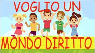 Voglio un mondo diritto- 20 novembre- giornata dei diritti dei bambini-